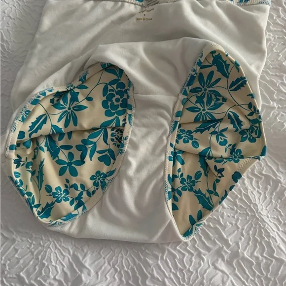 JOHNNY WAS Ellyo Twisted Halter One-Piece Swimsuit Small - Picture 8 of 9